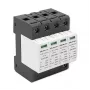 Liigpingekaitse QOLTEC 52588 AC 4P 420V T2 C — 4-pooluseline vahelduvvoolu liigpingepiirik, 420 V, tüüp 2