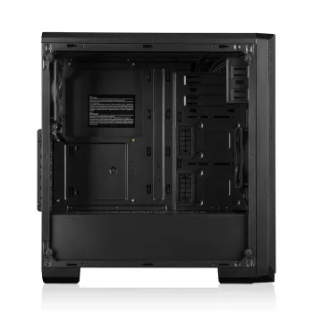 PC-korpus MODECOM Oberon Pro Midi Tower, karastatud klaas, microATX/ATX, 7 pesa, 395 mm GPU, 2x3,5 tolli + 3x2,5 tolli sahtlid, USB 3.2 Gen1