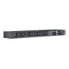 CyberPower PDU41005 toitejaotusseade (PDU) 8 vahelduvvoolu pistikupesa 1U Must
