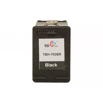 Print, Cartucce, Ink HP DJ D730/F735 Must taastatud TBH-703BR (HP Nr. 703 CD887AE)