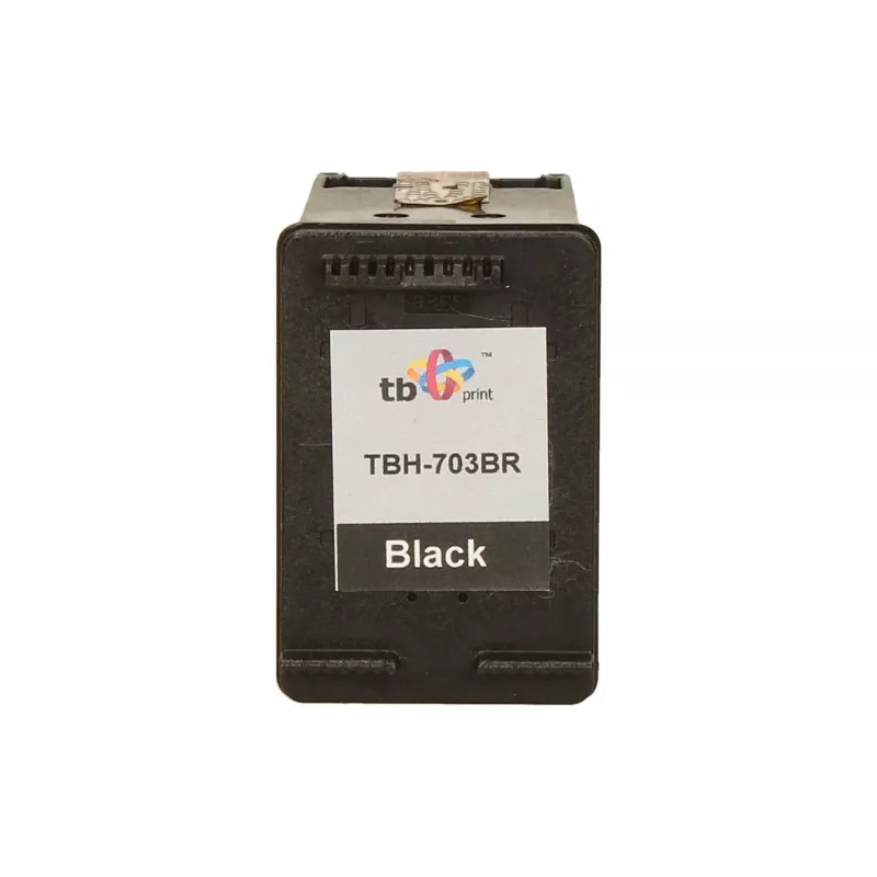 Print, Cartucce, Ink HP DJ D730/F735 Must taastatud TBH-703BR (HP Nr. 703 CD887AE)