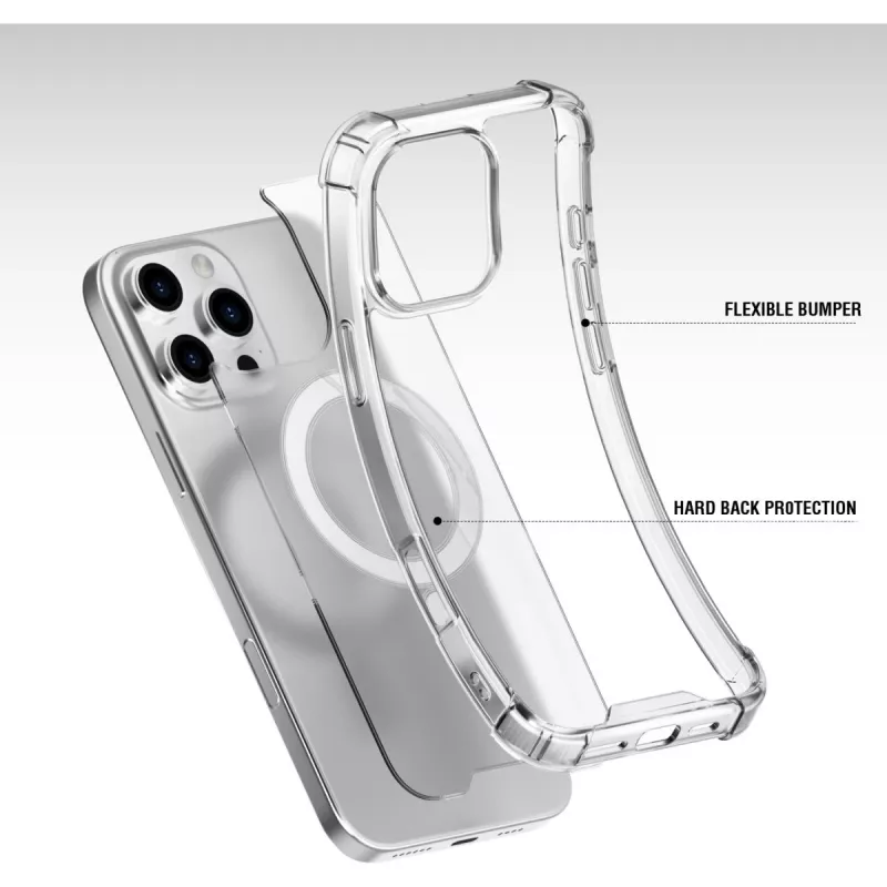 4smarts Hybrid Case Ibiza Apple iPhone 16 Pro Max MagSafe-ühilduv