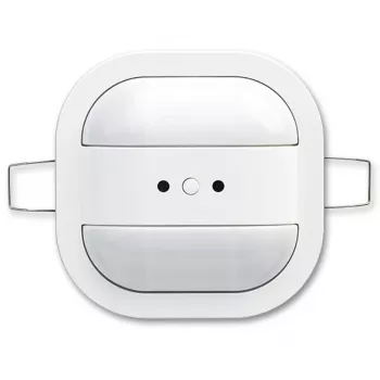 busch jaeger nutika kodu multisensor 2CKA006132A0331 — juhtmega, mõõdab valgust ja liikumist, valgustugevus 1–1000 lx, mõõtmed 80×80×45 mm