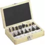 Metabo ruuterikomplekt 631039000 — 15-osaline freesimistarvikute komplekt