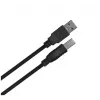 Lanberg CA-USBA-11CC-0010-BK USB-kaabel 1 m 2.0 USB B Must