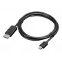 Lenovo 2m Mini-DisplayPorti ja DisplayPorti monitorikaabel