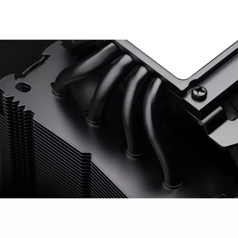 CPU jahuti Noctua NH-D9L CHROMAX.Must — 92 mm ventilaator, 400–2000 p/min, 22,6 dB, mõõdud 95×95×110 mm, kaal 531 g