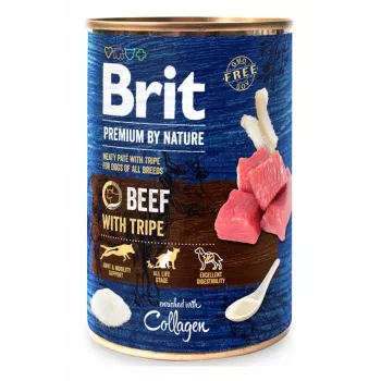 BRIT Premium by Nature Beef with Tripe - Märg koeratoit - 400 g