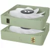 Thermaltake CT140 EX Reverse ARGB 140mm ventilaator 3-pack - Matcha roheline