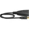 HDMI-Umschaltbox 3 to 1 (4K @ 60Hz), HDMI-lüliti (must, 55 cm kaabel)
