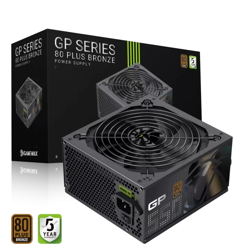 Gamemax toiteplokk, 80 PLUS, Bronze | GP 550B | 550 W