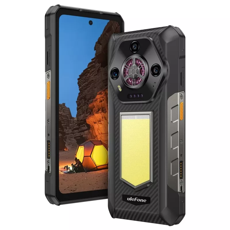 Vastupidav nutitelefon UleFone Armor 30 4G Helioga, 12 GB muutmälu, 512 GB salvestusruum, must, energiaklass A