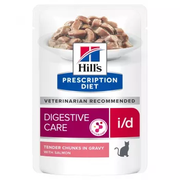 HILLS Prescription Diet Digestive Care i/d Feline lõhega - märg kassitoit - 85g