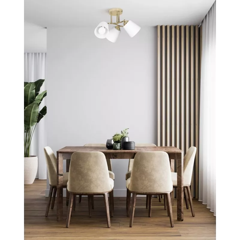 Activejet AJE-EMILY 3P GOLD E27 ripplamp 3x40W
