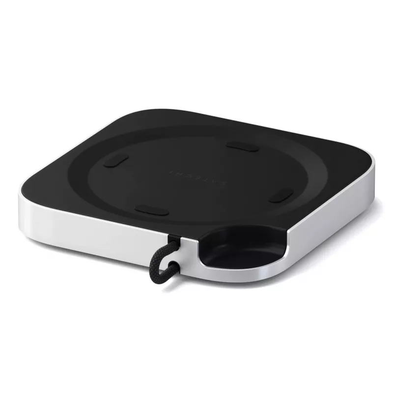 Satechi sülearvuti dokk/pordireplikaator ST-GNMMES — juhtmega USB 3.2 Gen 2 USB-C jaotur, USB-A ja SD, hõbedane