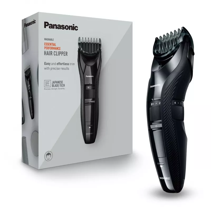 Panasonic ER-GC53 juukselõikur, 19 pikkuse seadistust, must