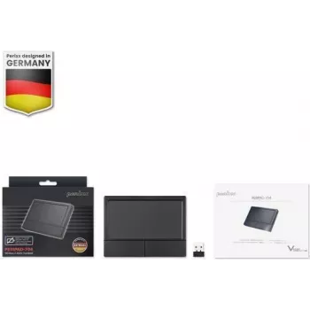 Perixx 11634 - Must - Windows 10, Windows 7, Windows 8 - 120 mm - 90 mm - 18,8 mm - 110 g (PERIPAD-704)