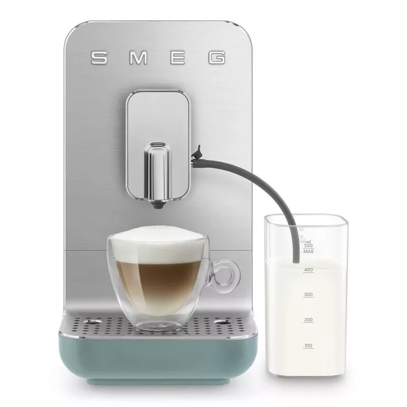 Smeg Collection Espresso kohvimasin BCC13EGMEU smaragdroheline