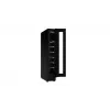 Teka RVU 10008 GBK Termoelektriline veinijahuti Sisseehitatav Must 8 pudelit