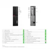 Lenovo Renew | A-klass | ThinkCentre M720s SFF | Intel Core i5 | i5-8400 | 8 GB | SSD | 256 GB | Intel UHD Graphics | Windows 11 Pro