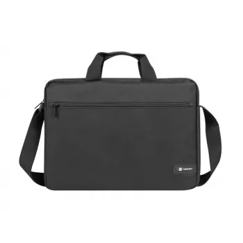 Kohver NATEC Wallaroo 39,6 cm (15,6 tolli) — Polüestrist sülearvutikohver, mahutab 15,6-tolliseid ekraane, must