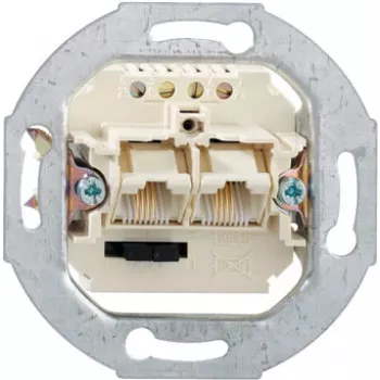 RJ-45 pistikupesa Rutenbeck 13010440 Valge