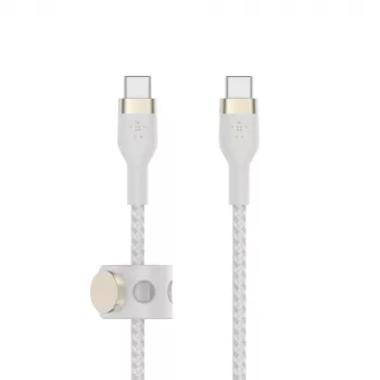 Belkin BOOSTCHARGE PRO Flex USB-kaabel 1 m USB 2.0 USB C Valge (CAB011BT1MWH)