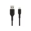 Lightning-kaabel Belkin CAA001BT2MBK 2m Must