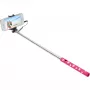 Ultron selfie hot shot Pink - 15 - 45 cm Selfie Stick koos kaamera päästikuga käepidemel - Nutitelefonidele nagu Samsung Galaxy, iPhone ja teised (173951)