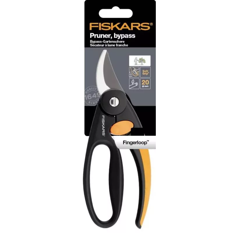 Fiskars 111440 Bypass Must oksakäärid — Fiskars 1001534 (Käsilõikur, Bypass, Must)
