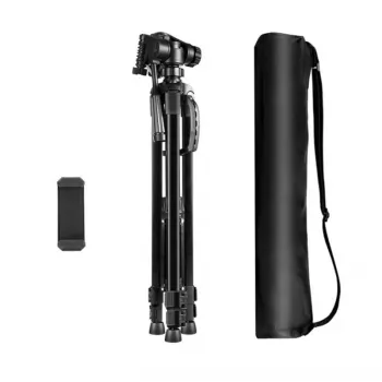 Statiiv 3D 360° peaga + telefonihoidja Puluz PU3096B