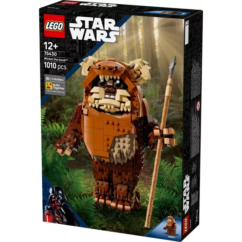 LEGO Star Wars konstrueerib Wicket the Ewok 75430 ehituskomplekti — 1010 tükki, 230 mm mudel, vanus 12+