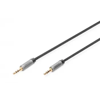 Digitus Audio ühenduskaabel 3,5 mm pistik 3,5 mm pistikusse 1,8 m must