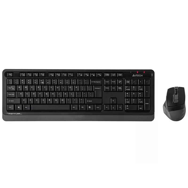 Juhtmevaba hiir A4Tech FStyler 47478 2.4G Nano Hall ergonoomiline disain