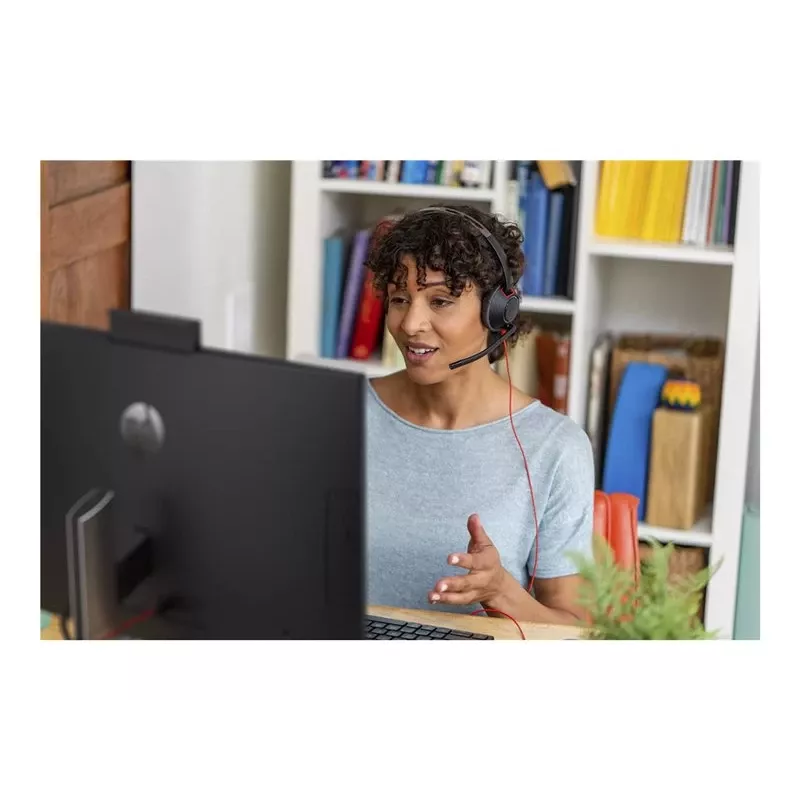 Peakomplekt POLY Mustwire C5220 juhtmega USB-C kontori kõnekeskus