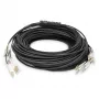 Fiber breakout kaabel DIGITUS DK-24338U030BK-BBB, eelmonteeritud OM4 mitmemooviline 8-sooneline, LC/UPC–LC/UPC, 30 m, U-DQ(ZN) BH