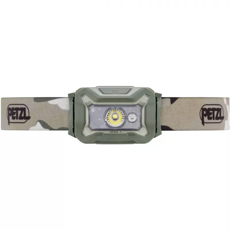 Petzl Aria 1 RGB Camouflage peapaelaga taskulamp LED