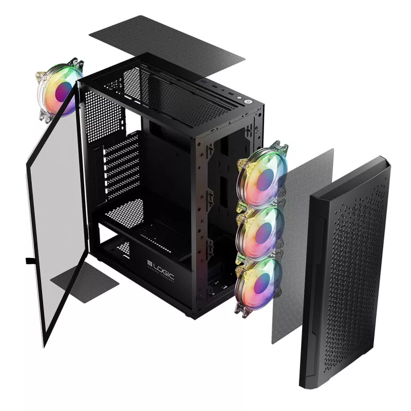Logic ARAMIS ARGB MINIDI USB 3.0 korpus must