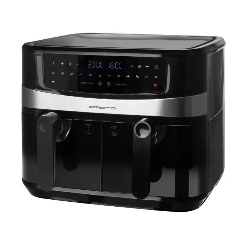 Kuumaõhufritüür Emerio AF-126672.4 9 L Topelt 2400 W Must