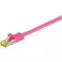 Goobay RJ-45 CAT7 5m magenta S/FTP võrgukaabel