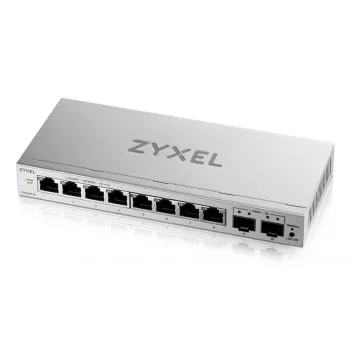 Juhitav L2 Gigabit-lüliti Zyxel GS1200-10v3 — 8x Gigabit (10/100/1000), 20 Gbit/s, MAC 4000, lauaarvuti, hall