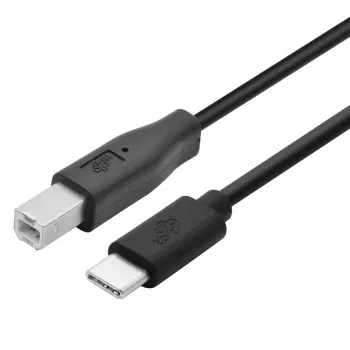 USB A–B kaabel TB 1,8 m — must, printeritele