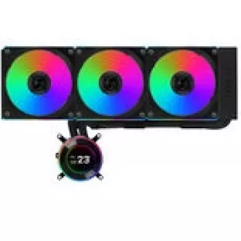 Lian Li GA II Hydroshift II LCD-C 360CL protsessori kõik-ühes vedelikjahuti 12 cm must 1 tk