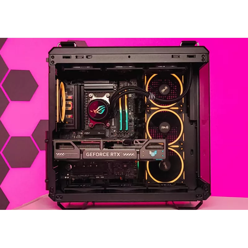 DistriNode ise kokkupandav mänguarvuti — Ryzen 7 9800X3D + RTX 5070 Ti, 32GB DDR5