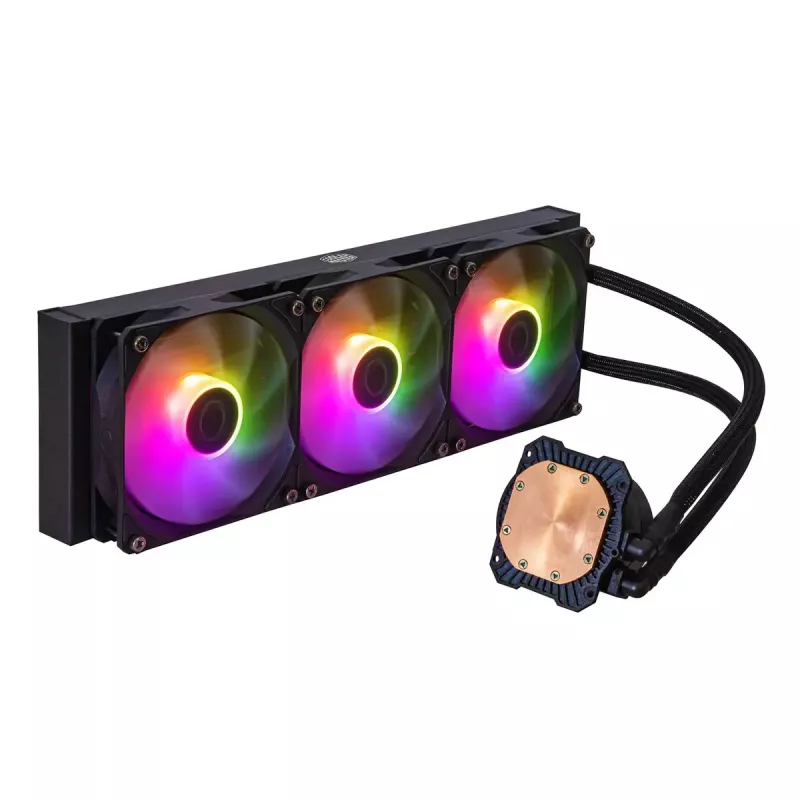 Vedelikjahutuskomplekt Cooler Master MasterLiquid 360L Core ARGB 12 cm Must