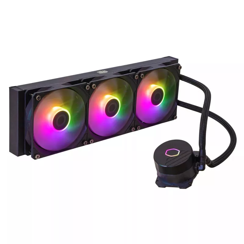Vedelikjahutuskomplekt Cooler Master MasterLiquid 360L Core ARGB 12 cm Must