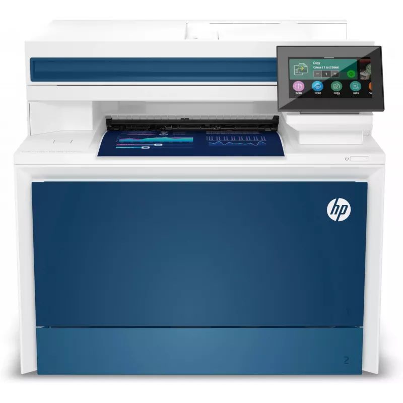 HP Color LaserJet Pro MFP 4302fdw printer, laser, värvitrükk, 600 x 600 DPI, A4, otsetrükk, sinine, valge