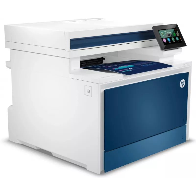 HP Color LaserJet Pro MFP 4302fdw printer, laser, värvitrükk, 600 x 600 DPI, A4, otsetrükk, sinine, valge