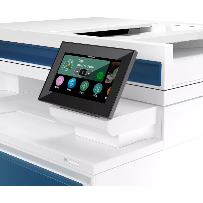 HP Color LaserJet Pro MFP 4302fdw printer, laser, värvitrükk, 600 x 600 DPI, A4, otsetrükk, sinine, valge