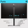 Monitor HP E-Series E27k G5 27 tolli 4K Ultra HD LCD 3840 x 2160